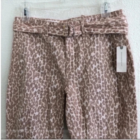 Anthropologie Wanderer Belted Straight Leg Utility Pants NWT - Picture 4 of 7